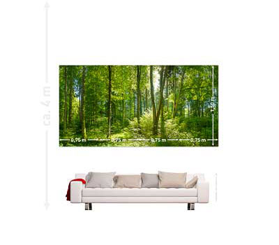 Mischwald als Polyptichon