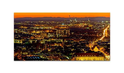 Karlsruhe-Nachtpanorama